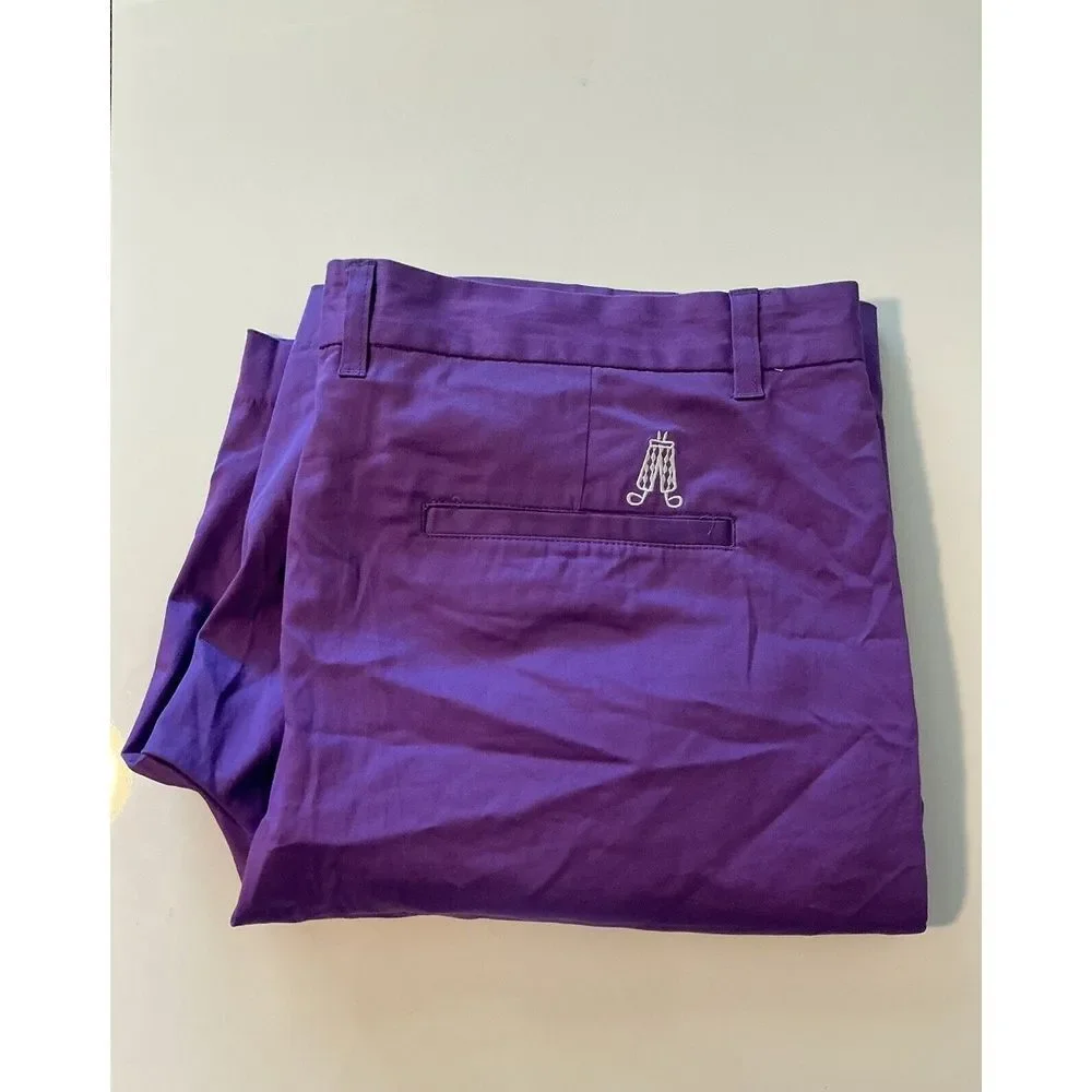 Royal and Awesome Men`s Golf Shorts Purple Patch Golf Shorts + Tool W 42 X10‎
